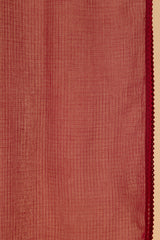 Dark Red Doria Dupatta