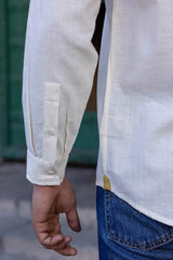 Karan Full Sleeve Khadi Shirt