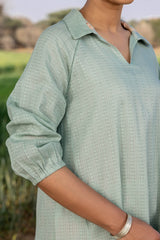 Sage Green Dobby Kurta