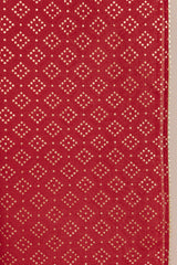Vermillion Chanderi Dupatta