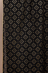 Black Chanderi Dupatta