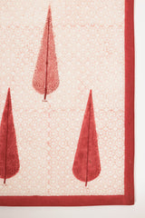 Cypress Hand Block Printed Pillow Cover | 1 Unit