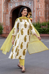 Large Boteh Kurta
