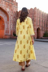 Crossneck Boteh Kurta