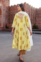 Crossneck Boteh Kurta