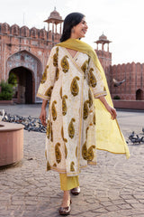 Angarkha Boteh Kurta