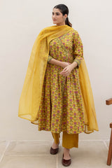 Mustard Grid Angarkha