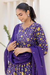 Floral Couching Kurta