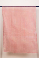 Pink Striped Doria Dupatta