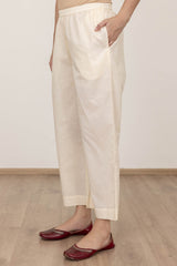Cream Cambric Trousers