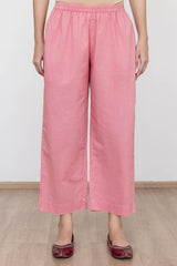 Peach Cambric Trousers