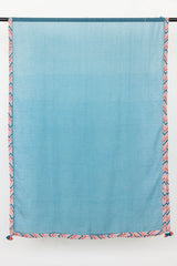 Blue Piped Dupatta