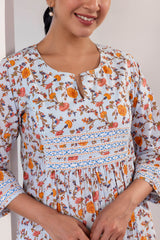 Radiant Marigold Kurta