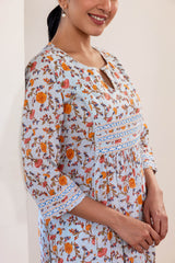 Radiant Marigold Kurta