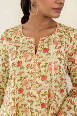 Citrus Bloom Kurta