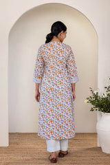 Radiant Marigold Kurta