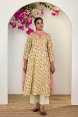 Citrus Bloom Kurta