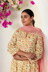 Citrus Bloom Kurta