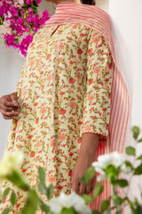 Citrus Bloom Kurta
