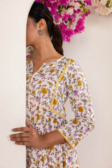 Breezy Marigold Kurta