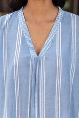 Cloudy Blue Kaftan