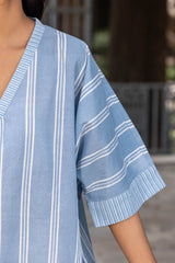 Cloudy Blue Kaftan