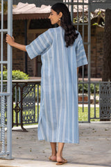 Cloudy Blue Kaftan