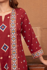 Elysian Kilim Fine Twill Kurta