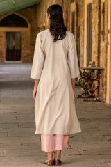 Alabaster Cream Kurta