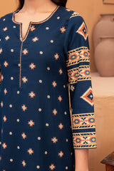 Prussian Prism Kilim Fine Twill Kurta