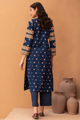 Prussian Prism Kilim Fine Twill Kurta