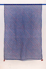 Neela Lehariya Dupatta