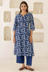 Neel Pushpa Kurta