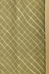 Green Lehariya Dupatta