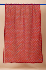 Terracotta Lehariya Dupatta