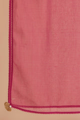 Dark Pink Doria Dupatta