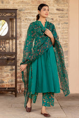 Embroidered Dobby Kurta