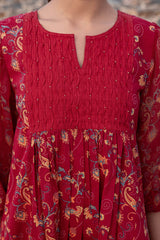 Tucked Paisley Kurta
