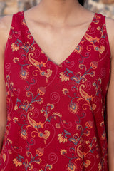 Dotted Paisley Dress