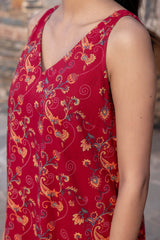 Dotted Paisley Dress