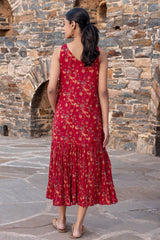 Dotted Paisley Dress