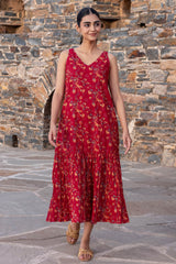 Dotted Paisley Dress