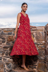 Dotted Paisley Dress