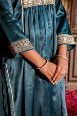 Neelvarn Mashru Kurta