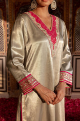 Chandni Mashru Kurta