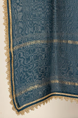 Neelvarn Chanderi Dupatta