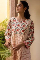 Pink Polka Kurta