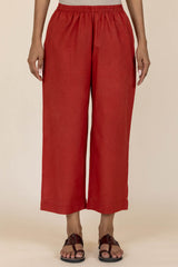 Rust Relaxed Trousers