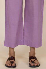 Lilac Relaxed Trousers