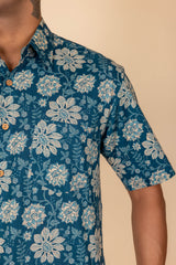 Bold Floral Print Shirt